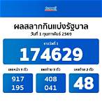 ตรวจสลากรัฐบาล